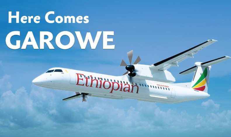 Shirkada Ethiopian Airlines oo ku dhawaaqay xilliga ay Duulimaadka ka bilaabeyso magaalada Garowe.