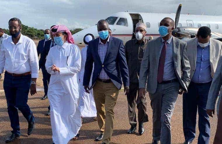 Safiirka Qatar ee Somalia oo lagu soo dhoweeyay Magaalada Kismaayo & ujeedka socdaalkiisa