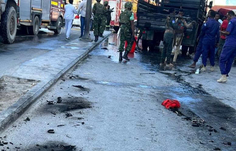 Faahfaahin laga bixiyay Gaarigii Ciidamada ATMIS ee ku Qarxay Isgoyska KM 4 iyo Qasaaraha