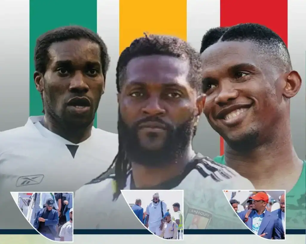 Wacdarihii ay galabta Stadium Muqdisho ka dhigeen halyeeyadii hore ee Afrika